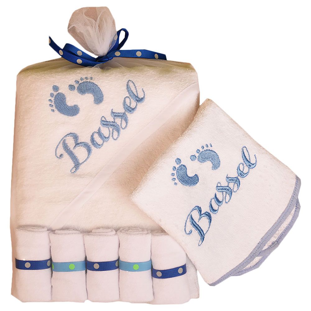 Baby towels hot sale and flannels